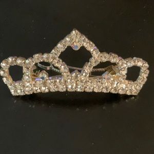 Tiara barrette